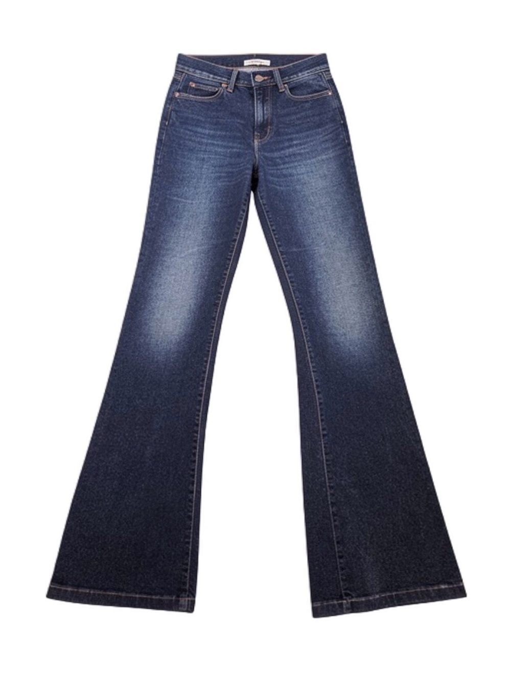 Classic Gap Tall High-Rise Flared Jeans - Dark Blue